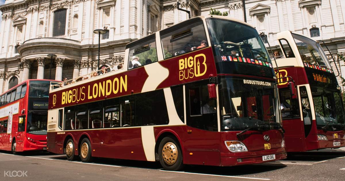 london hop on tour bus